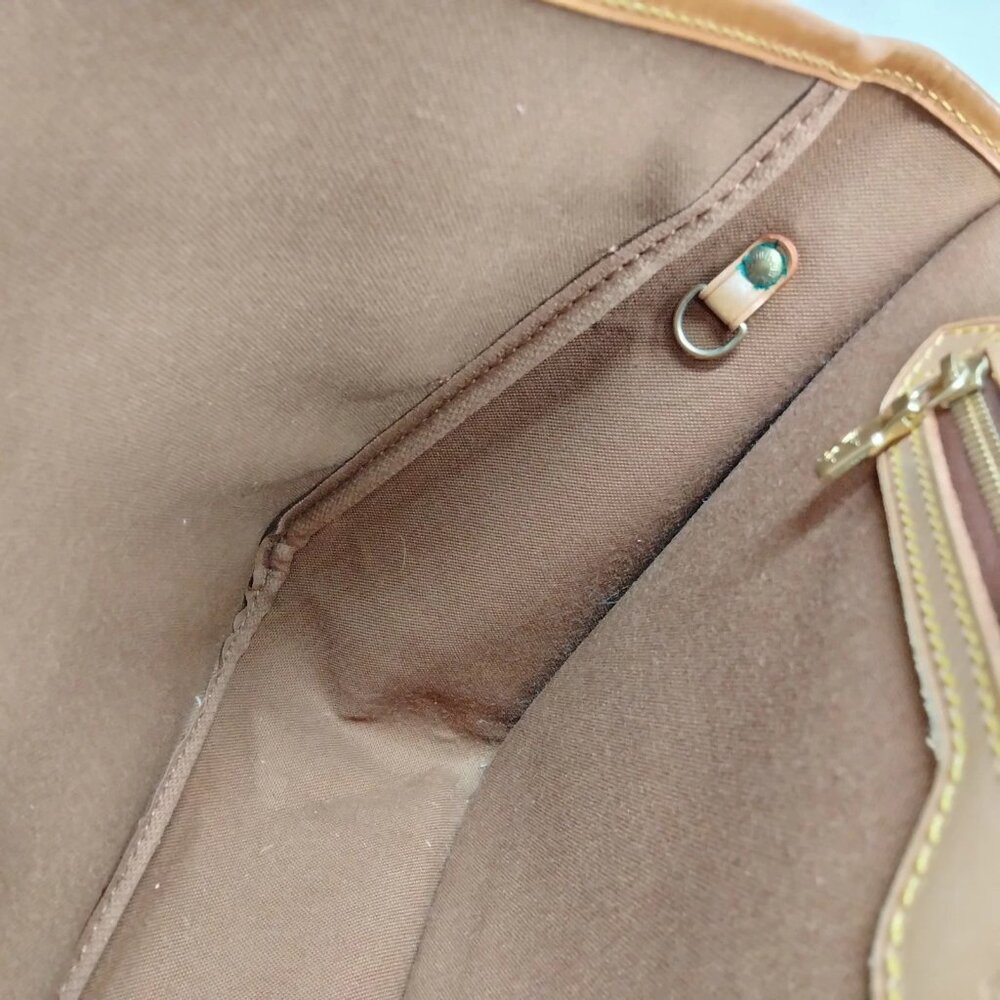 Authentic Louis Vuitton Gibeciere GM Brown Monogram Shoulder Bag mn754-011026 - Picture 13 of 16